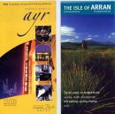 Two seperate covers of leaflets produced by South Ayrshire Council (left ) and Visit Scotland using stock images from my extensive library